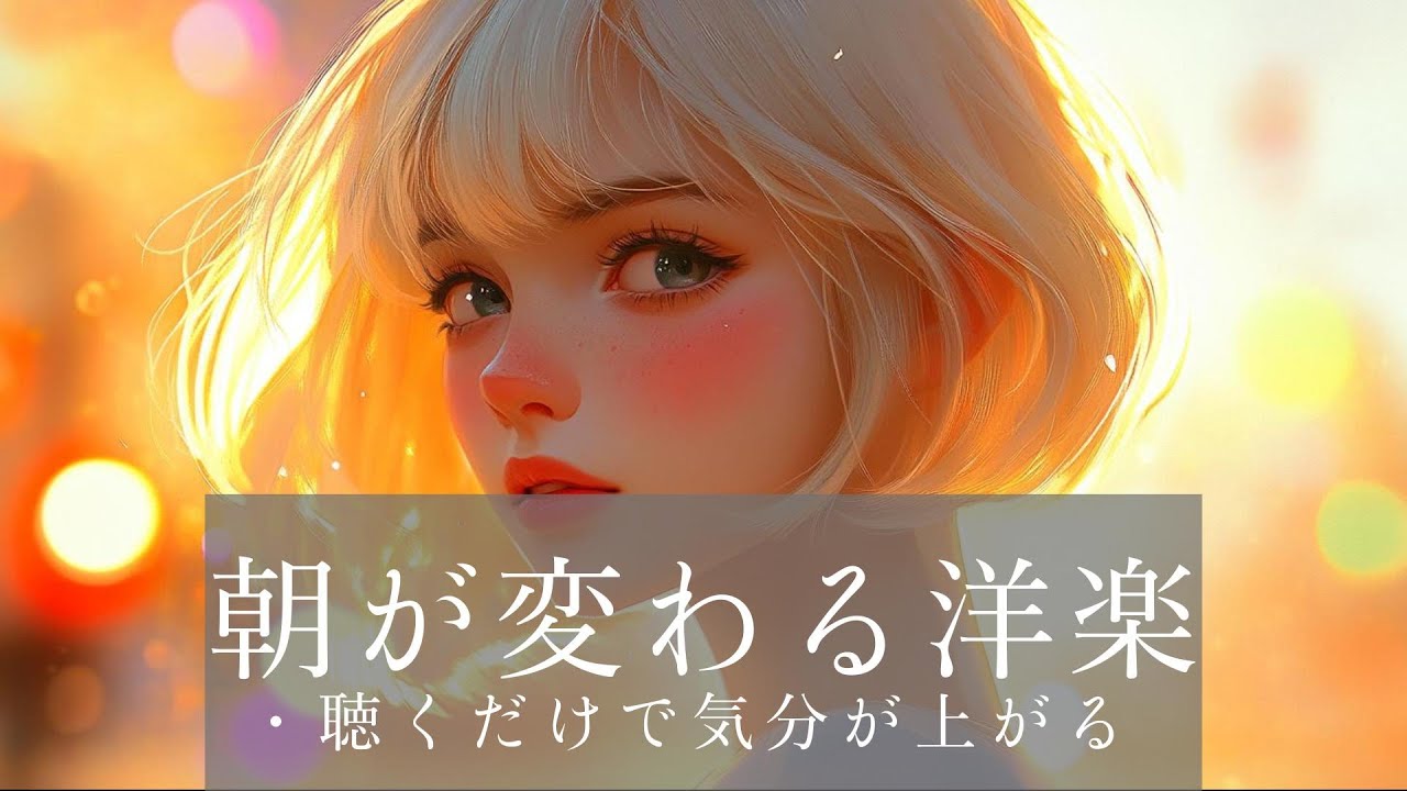 【MORNING BOOST⚠️】朝の通勤・通学が最強になる洋楽プレイリスト　｜ドライブ｜チル｜作業用BGM｜洋楽メドレー｜EDM｜前向き｜