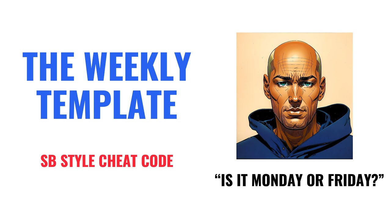 The Weekly Template – The Cheat Code for Stacey Burke Style Trading