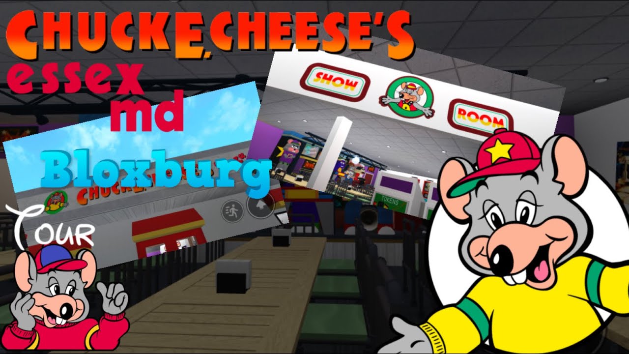 Chuck E. Cheese’s Essex MD Bloxburg Store tour