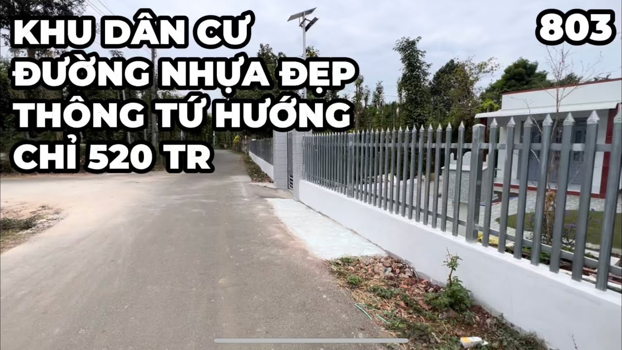 Đất vườn nhỏ xinh có tc,khu dân cư đẹp , đường nhựa thông tứ Hướng, giá tốt Tại Kim long TPHCM.