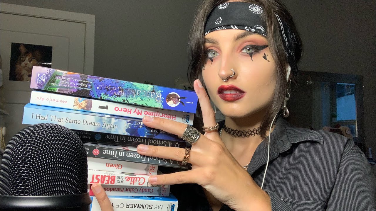 ASMR | Fast & Aggressive Manga Gripping | Manga Haul