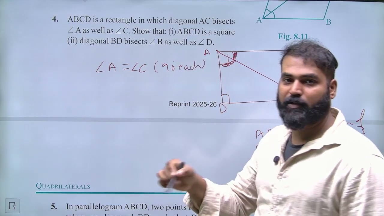 QUADRILATERAL | CLASS 9 | PART 2 | REVISION CLASS | CBSE | ICSE | NCERT