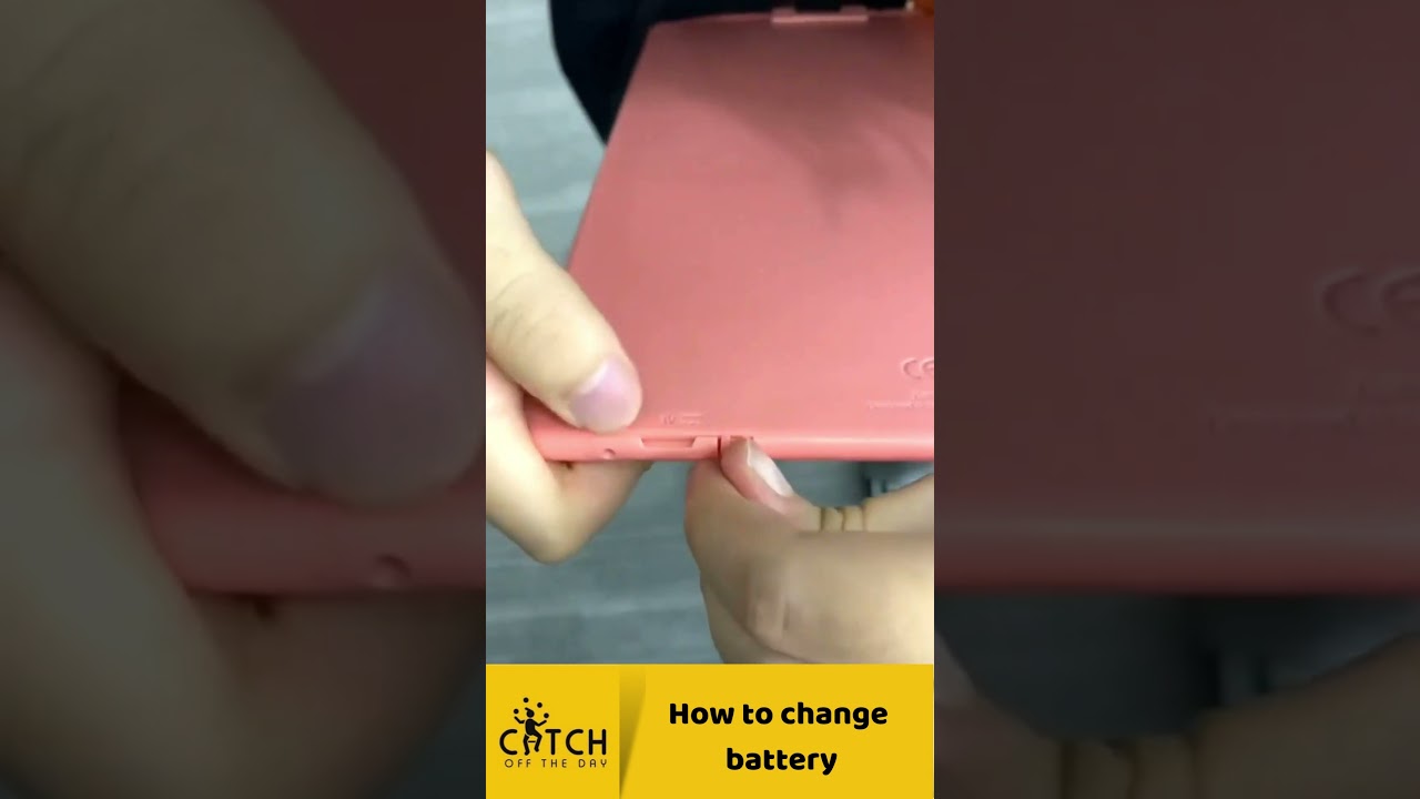 COTD | How To Change Battery - Drawing Tablet