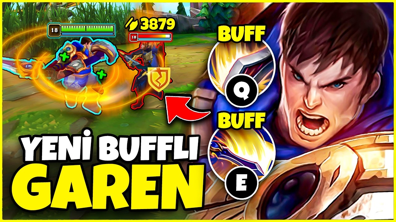 RIOT TEKRARDAN GAREN'İ BUFFLADI 💀 (HİÇ ADİL DEĞİL)