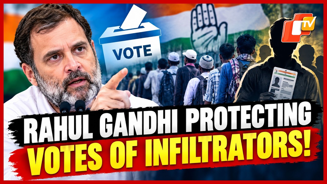 Amit Shah Accuses Rahul Gandhi Of Protecting &lsquo;Infiltrators&rsquo; Over Anti-CEC Protests | OTV