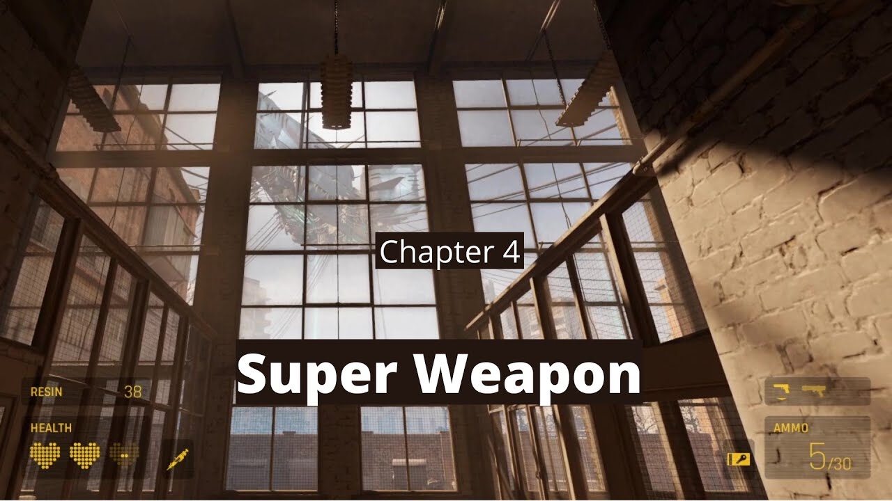 Half Life Alyx Chapter 4: Super Weapon Walkthrough (no commentary)
