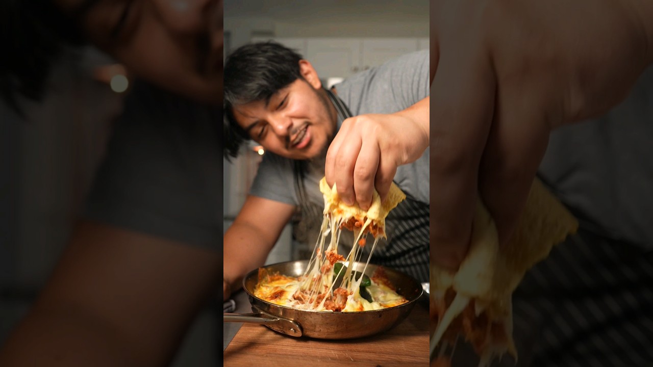 Queso Fundido will bring your father back, WITH THE MILK! #queso #cheese