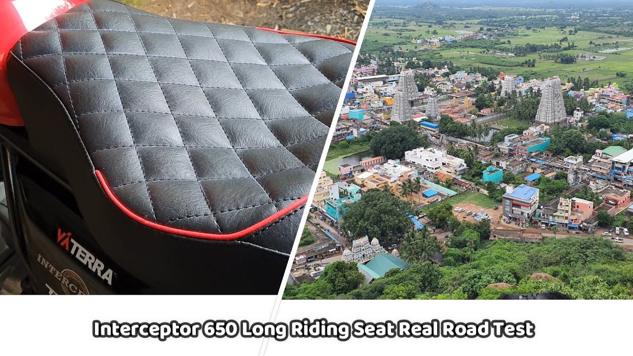 Interceptor Seat Modification / Long Ride Seat Real Road Test