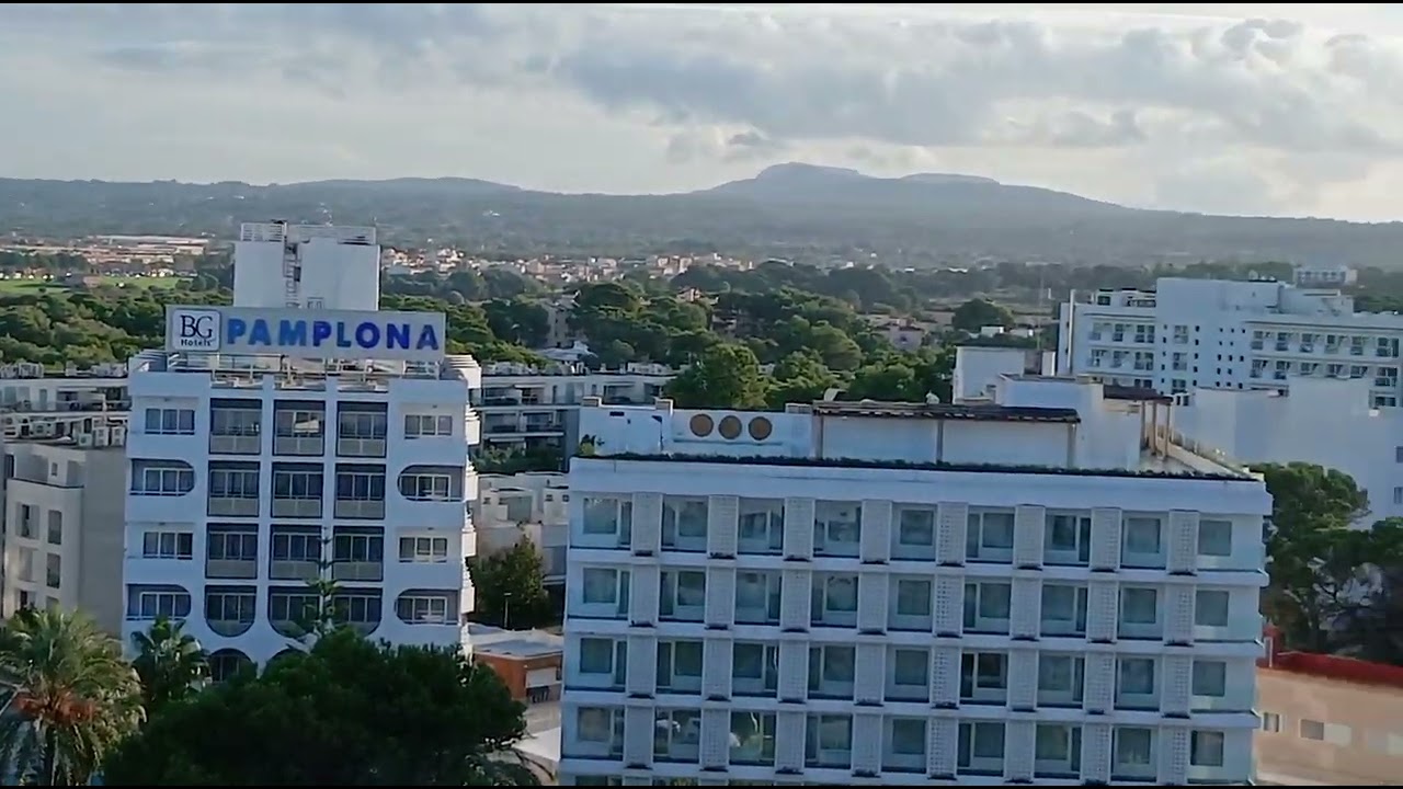 Ausblick vom allsun hotel an der playa de palma 