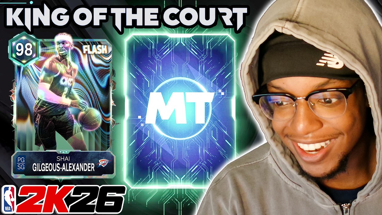 I Opened the GUARANTEED 97+ GALAXY OPAL Pack From KOTC in NBA 2K26 MyTeam!