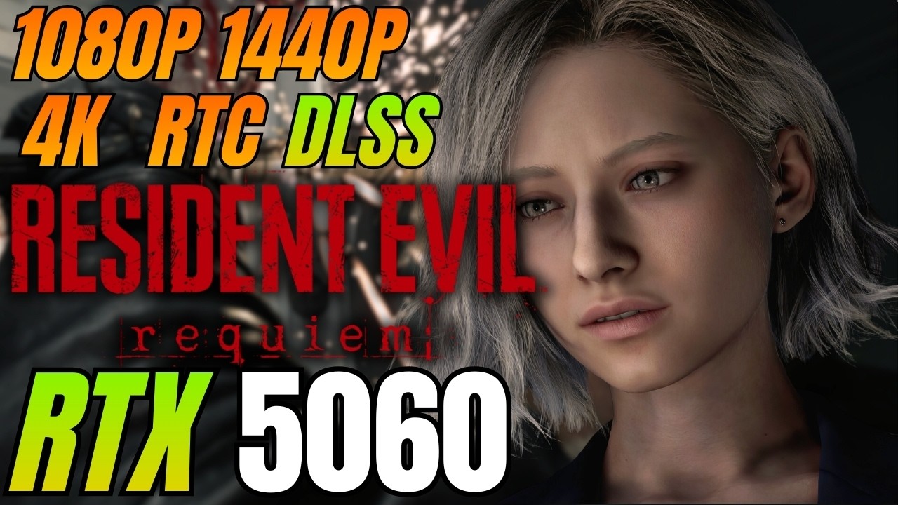 Resident Evil Requiem na RTX 5060 8GB e Triste sem spoiler