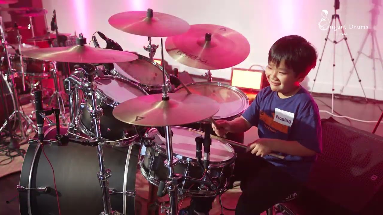 น้อง เป่าปิง ตีกลองเพลง Uptown Funk งาน Drums Party 2025 โรงเรียนสอนกลอง Ongartdrums