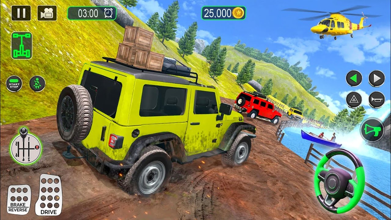 New 🎉 Off-Road Game 4️⃣ X 4️⃣ Android Gameplay 🎮 Off-Road Outlaws 🚧