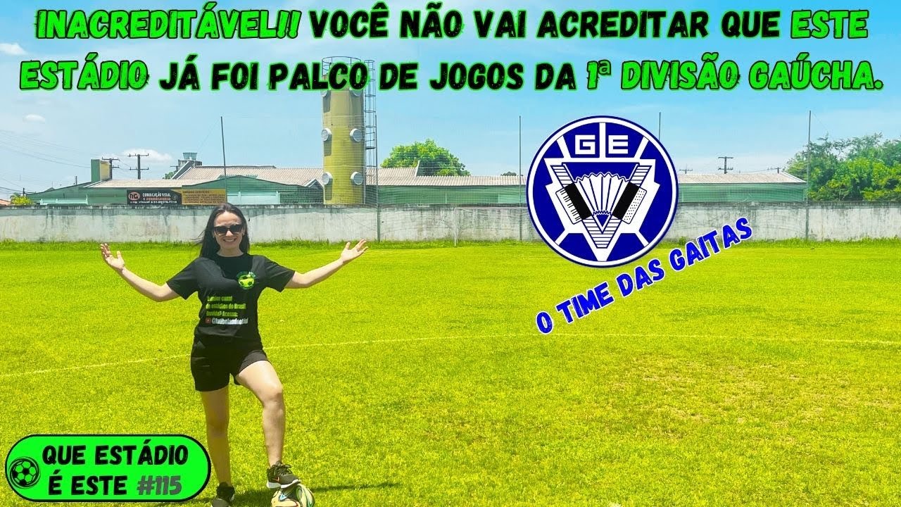 DIFÍCIL ACREDITAR que já HOUVE JOGOS de FUTEBOL da 1ª DIVISÃO GAÚCHA nesse ESTÁDIO