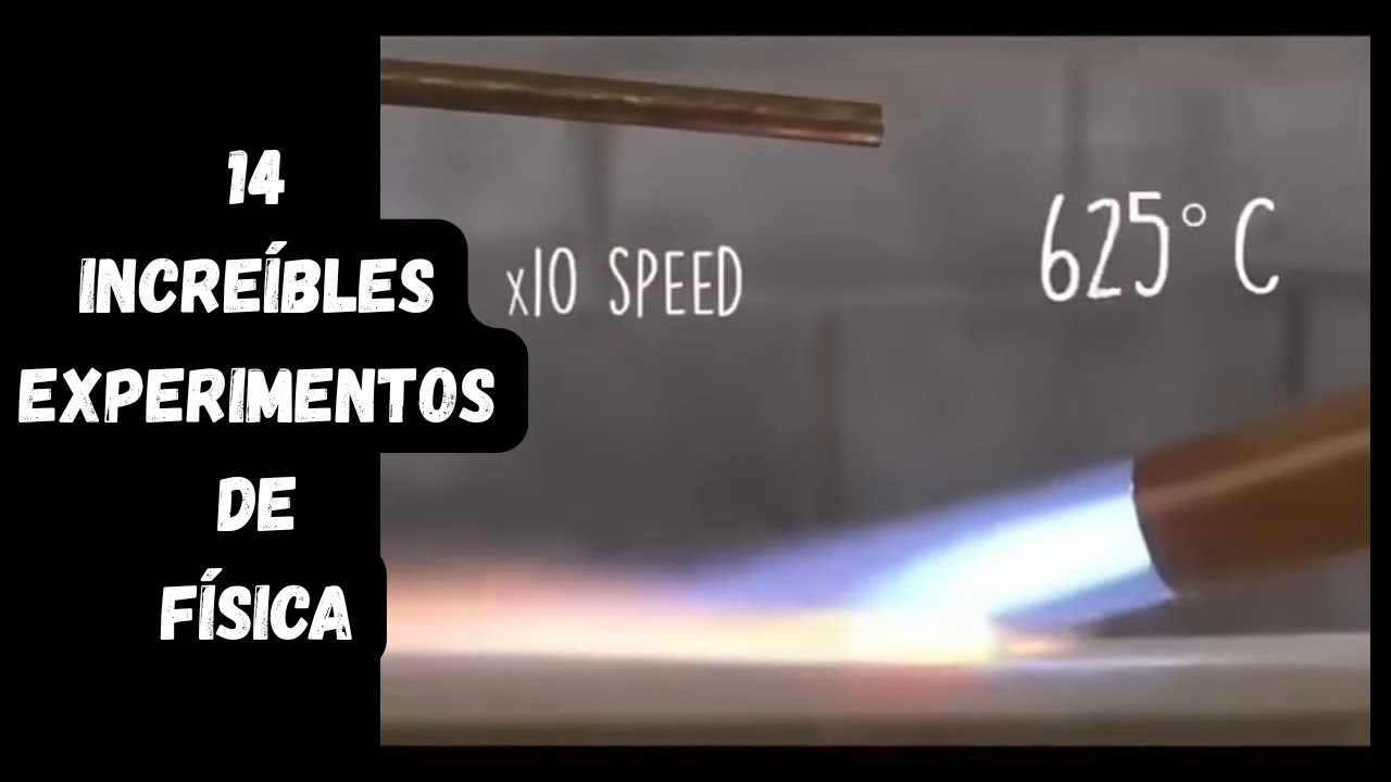 14 Incre&iacute;bles experimentos de F&iacute;sica que debes ver con explicaci&oacute;n. Ciencia f&aacute;cil.