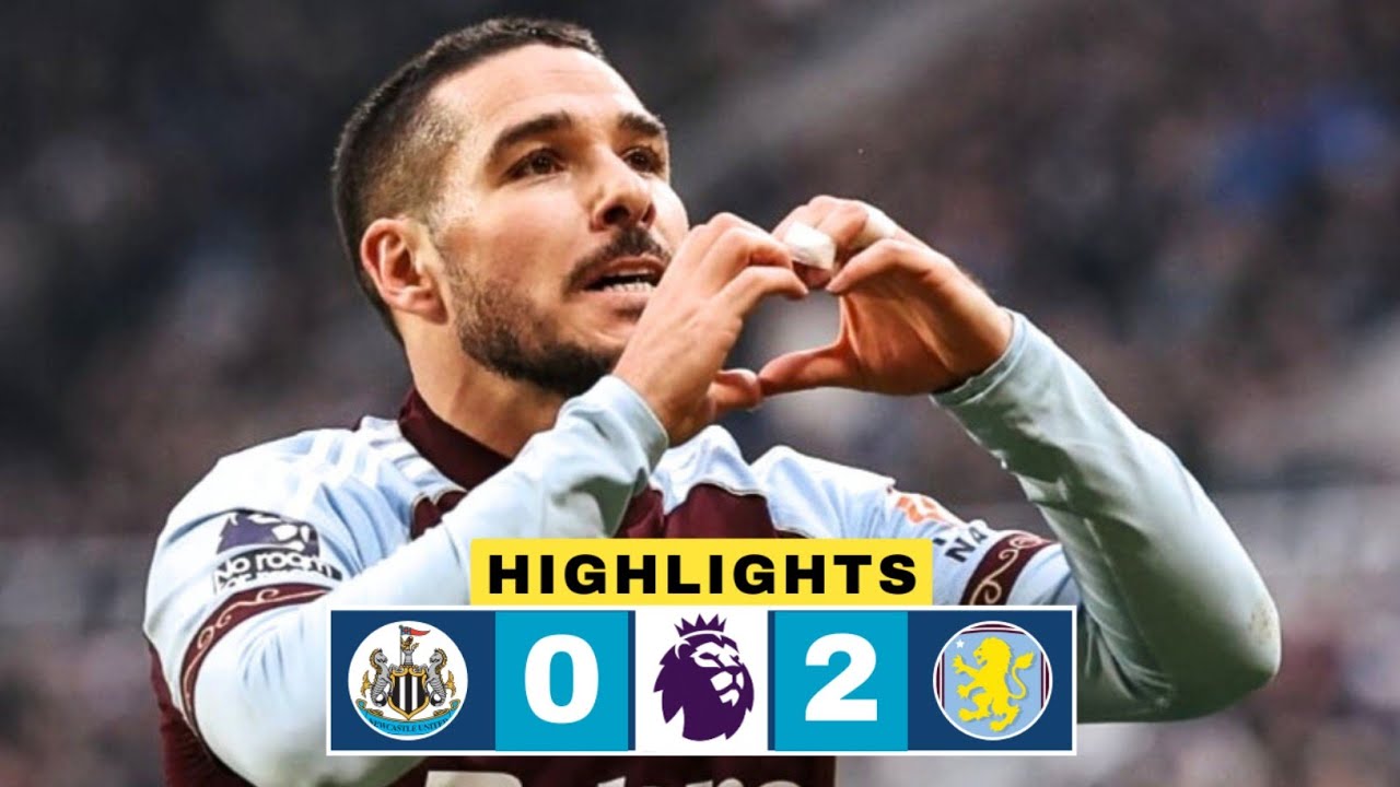 Newcastle vs Aston Villa 0-2 Highlights | Emi Buendia Goal | Premier League 2025-26 | Ollie Watkins