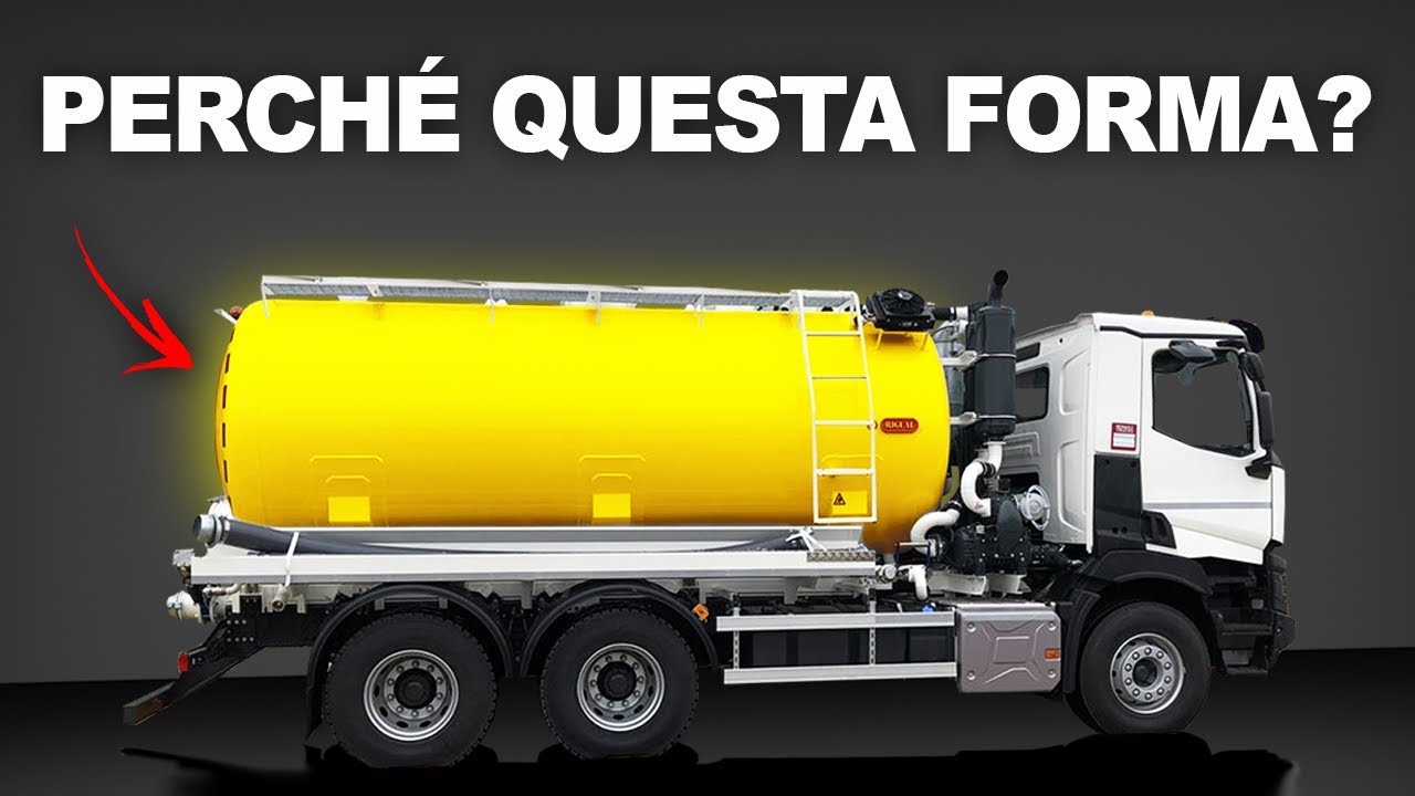 I segreti del CAMION PER CARBURANTE e la sua FORMA CILINDRICA