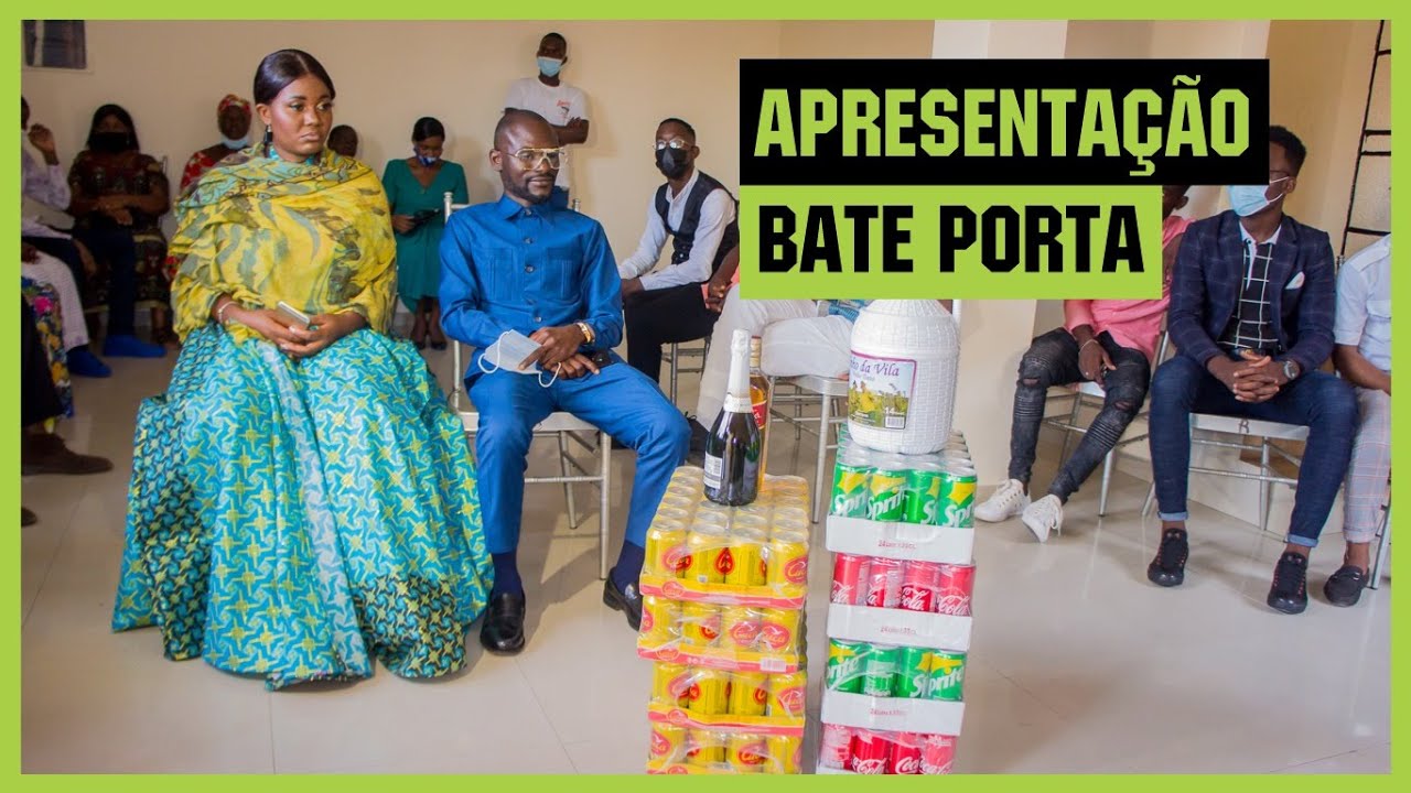 Bate Porta em Luanda - Zé Lucas e Márcia Oficializam Namoro na Tradição Angolana