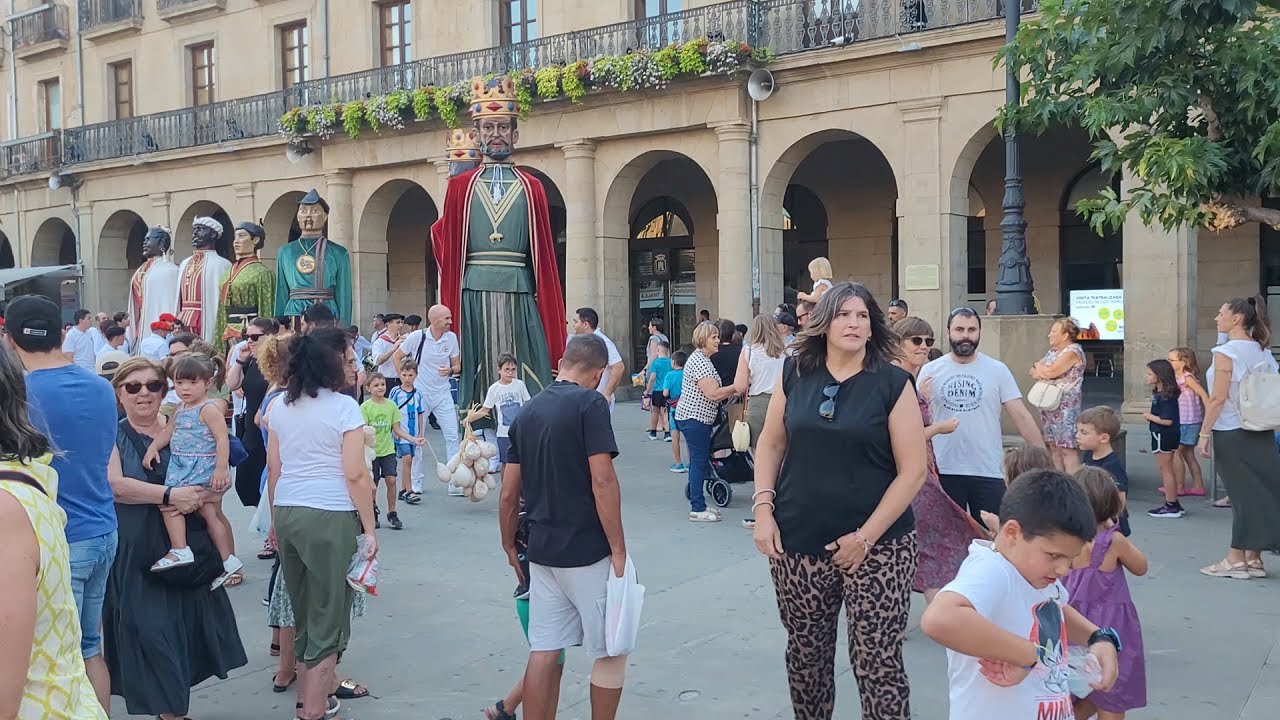 Gigantes de Tafalla, Prefiestas 2024