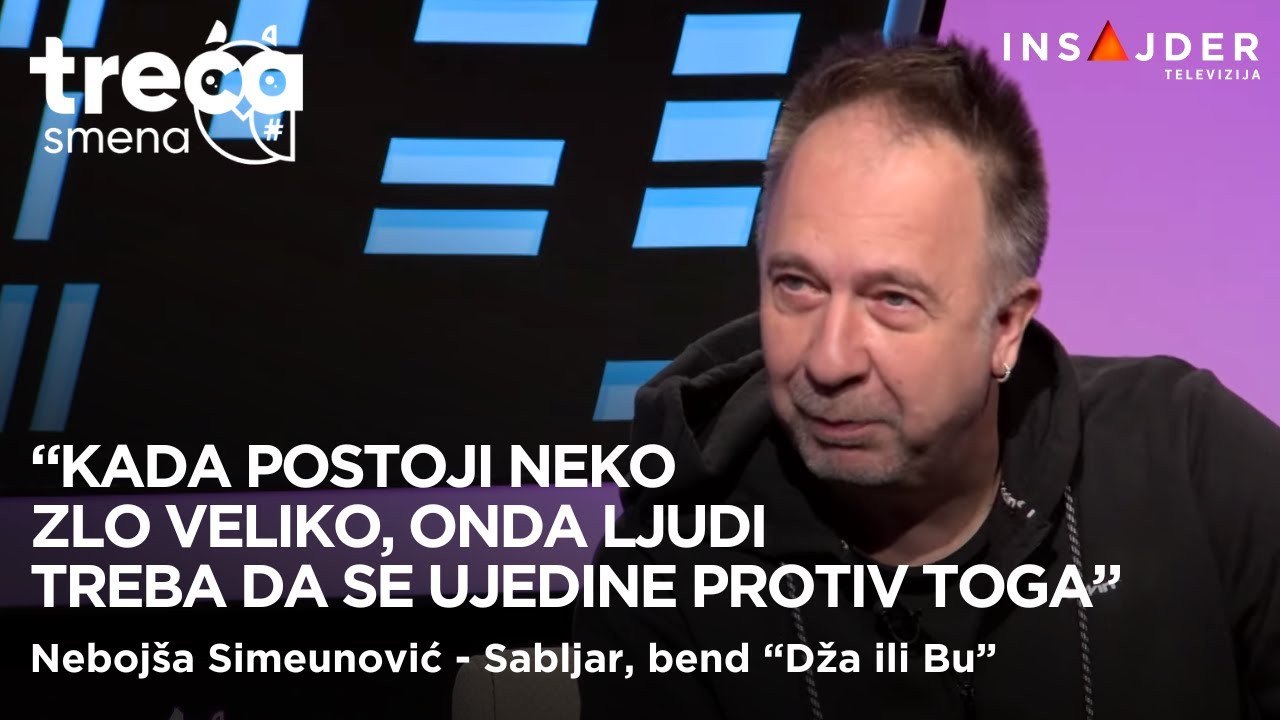 Od čega zavisi bezuslovna sloboda?│ Nebojša Simeunović - Sabljar, “Dža ili Bu” │ Treća smena
