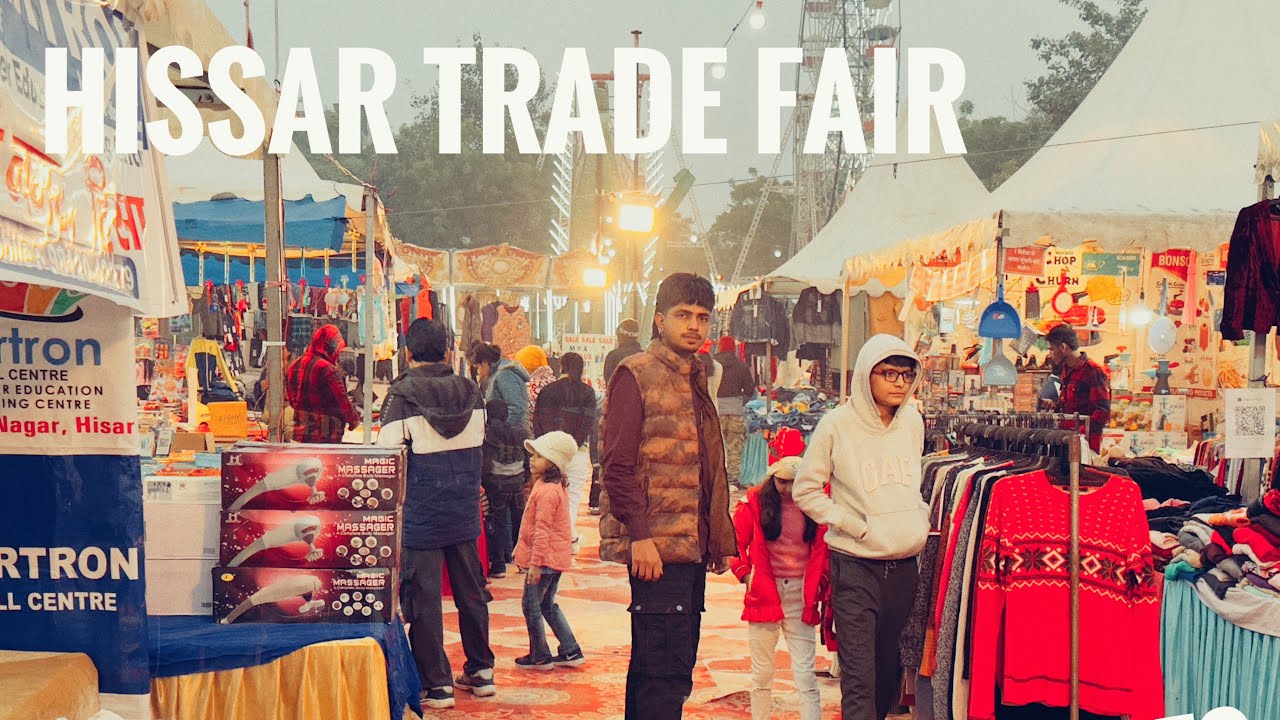 HISAR TRADE FAIR |#newvideo #barbervlog #tradefair #fyp #tranding #viral 