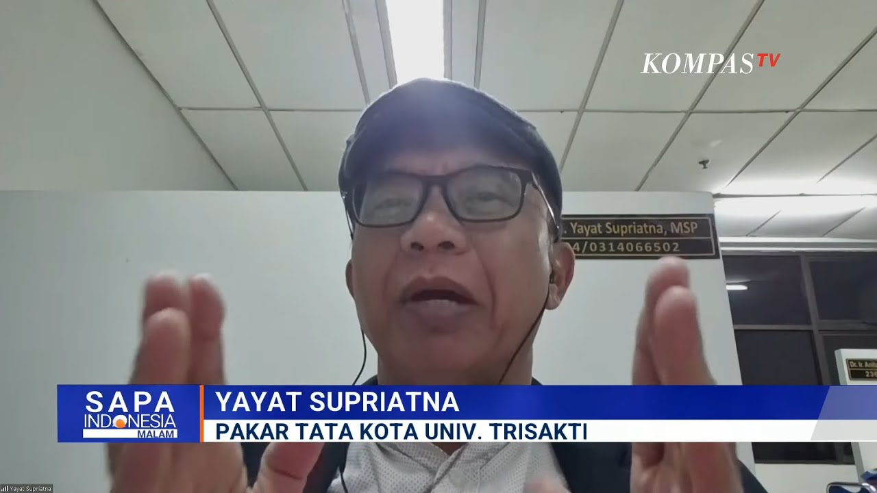 Banjir dan Macet Tak Kunjung Usai, Ini Solusi Tata Ruang Jakarta | Dr. Yayat Supriatna
