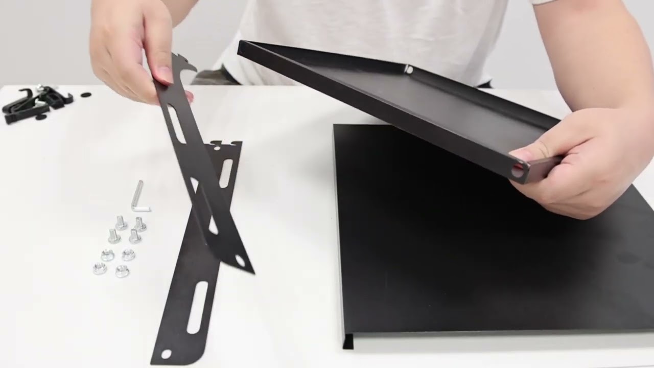 L-shaped Microwave Oven Rack Installation Manual