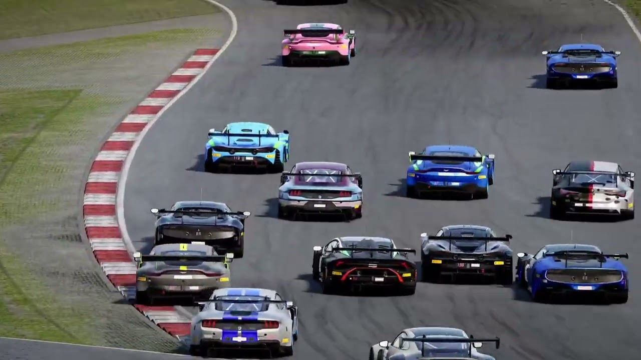 IFWL Console Open Track - Season 1 - R6 - Race start incident Pt1