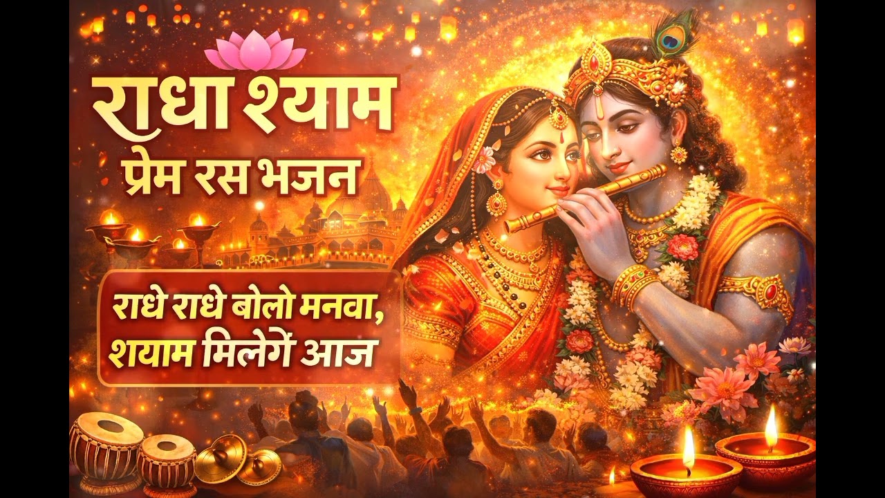 🌼राधा श्याम प्रेम रस भजन | एक बार सुनोगे तो बार-बार चलाओगे🙏