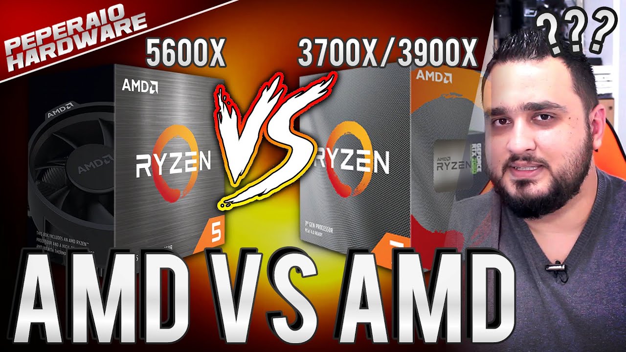 RYZEN 5 5600x melhor que 3700x e 3900x?... 6 Núcleos ZEN 3 vs 8 e 12 Núcleos ZEN 2 (Render e Games)