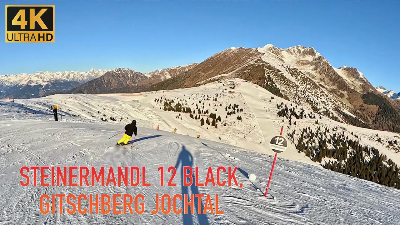 ⛷️ Steinermandl 12 BLACK, Gitschberg Jochtal - Rio Pusteria, 4K