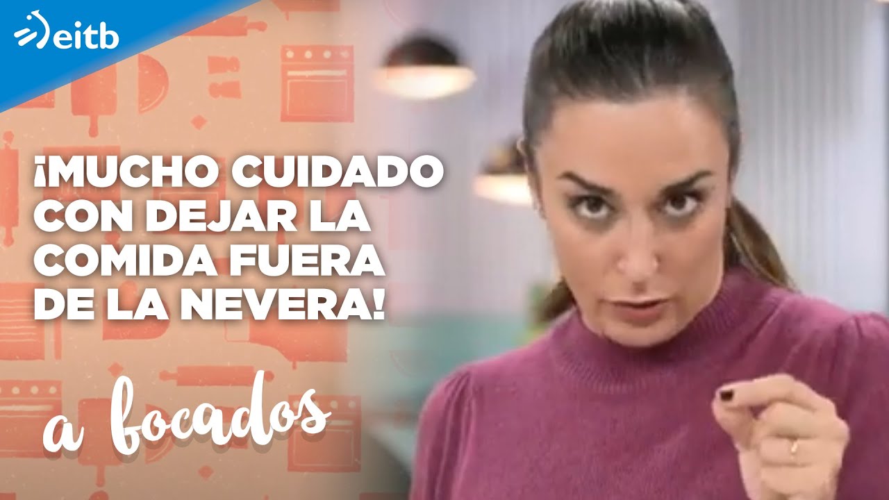 ¡Mucho cuidado con dejar la comida fuera de la nevera!