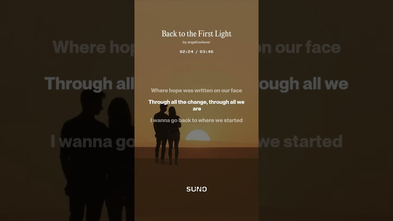 Back to the First Light