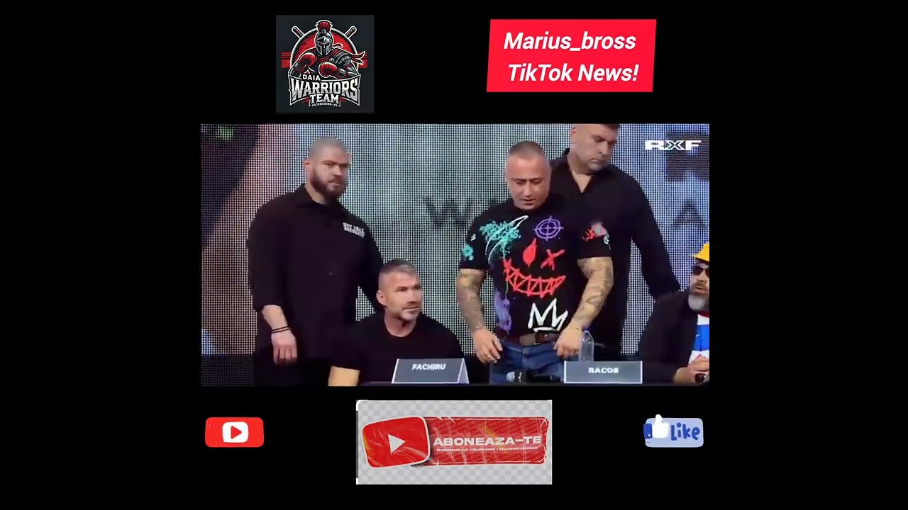 Paul Nebunu Vs Racoș Dan Conferință RXF