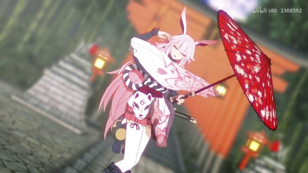 【1080P∕60fps】【崩坏3MMD】 红叶爱呗  八重樱【自制镜头】