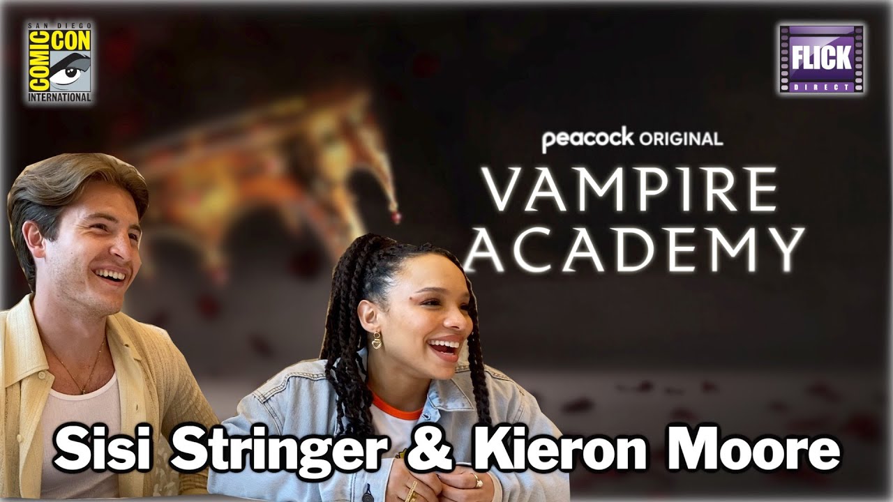 Vampire Academy | Sisi Stringer & Kieron Moore | SDCC 2022 Interview