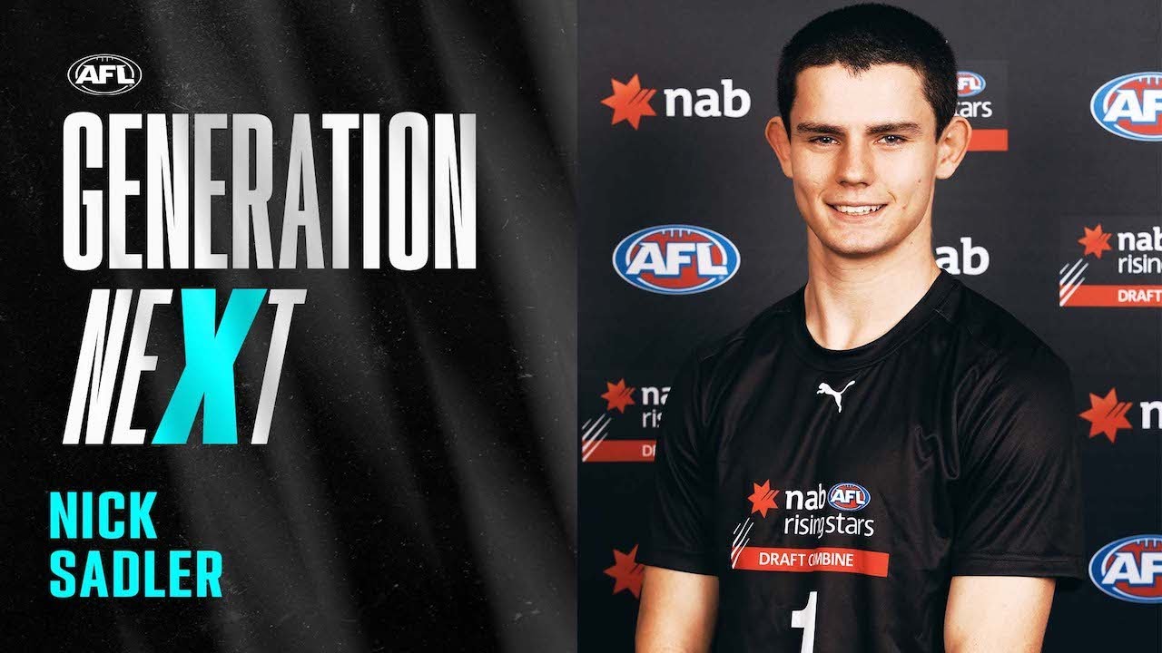 Nick Sadler highlights | 2022 NAB AFL Draft prospect | AFL