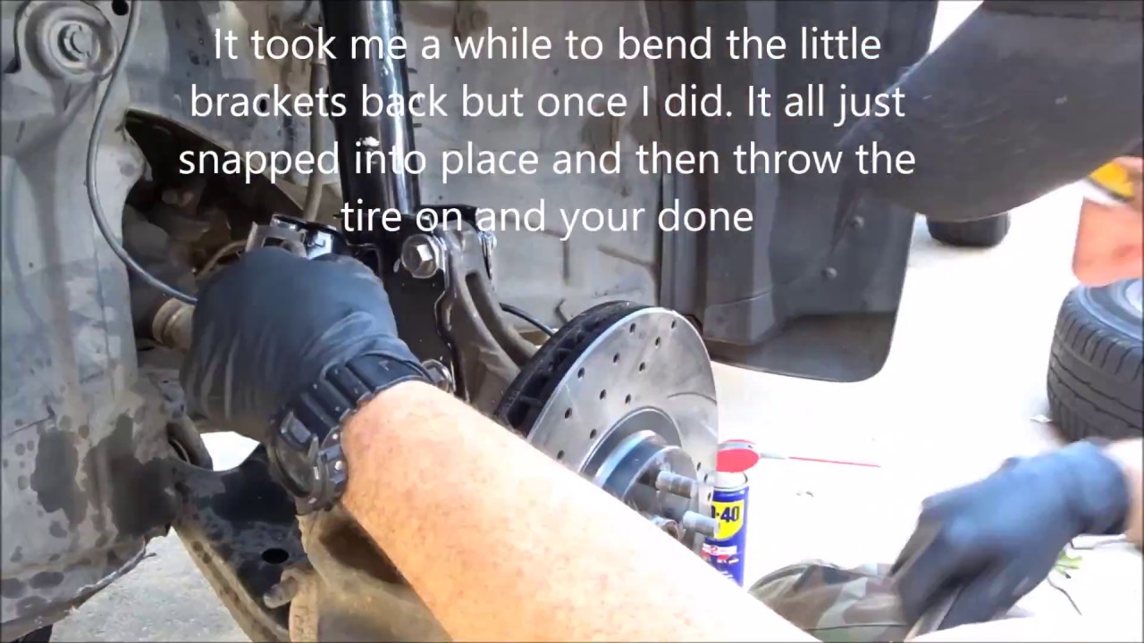 How to install remove and install struts on a 2004 Nissan Murano