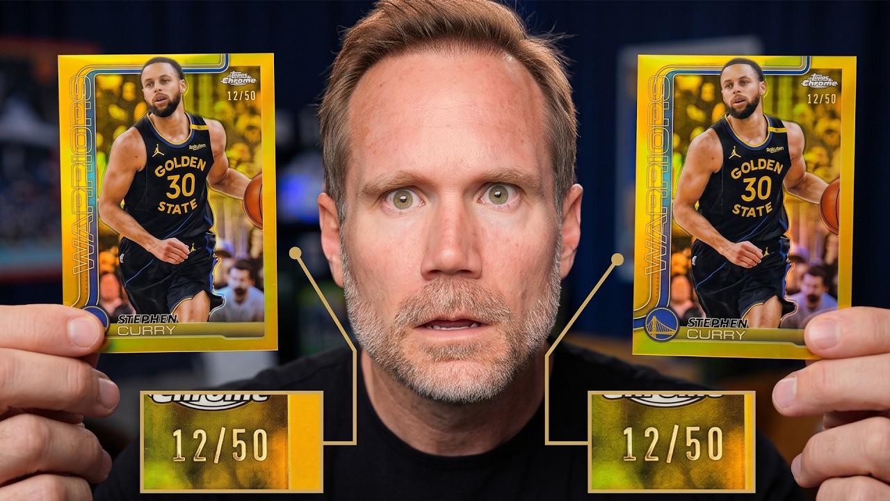 ДУБЛИКАТЫ карточек Topps?? Вот что произошло на самом деле