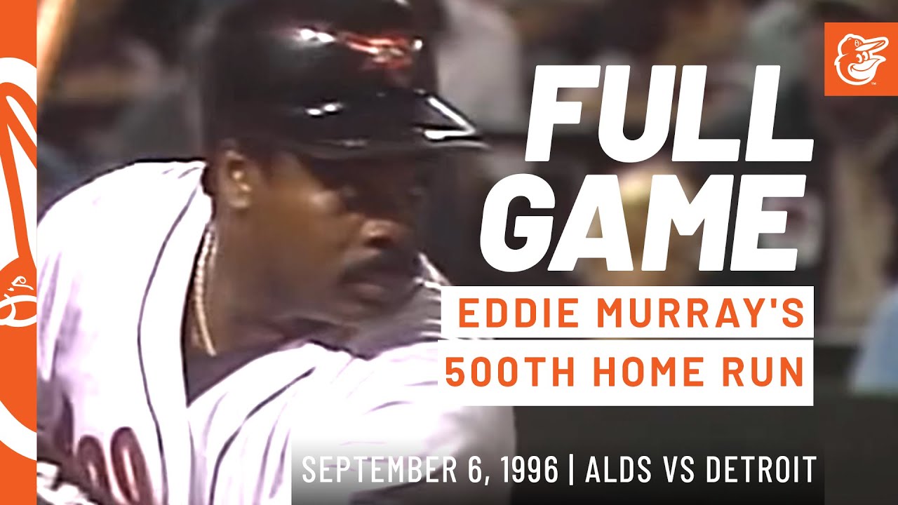 Eddie Murray Smacks His 500th Home Run | Tigers at Orioles: FULL Game