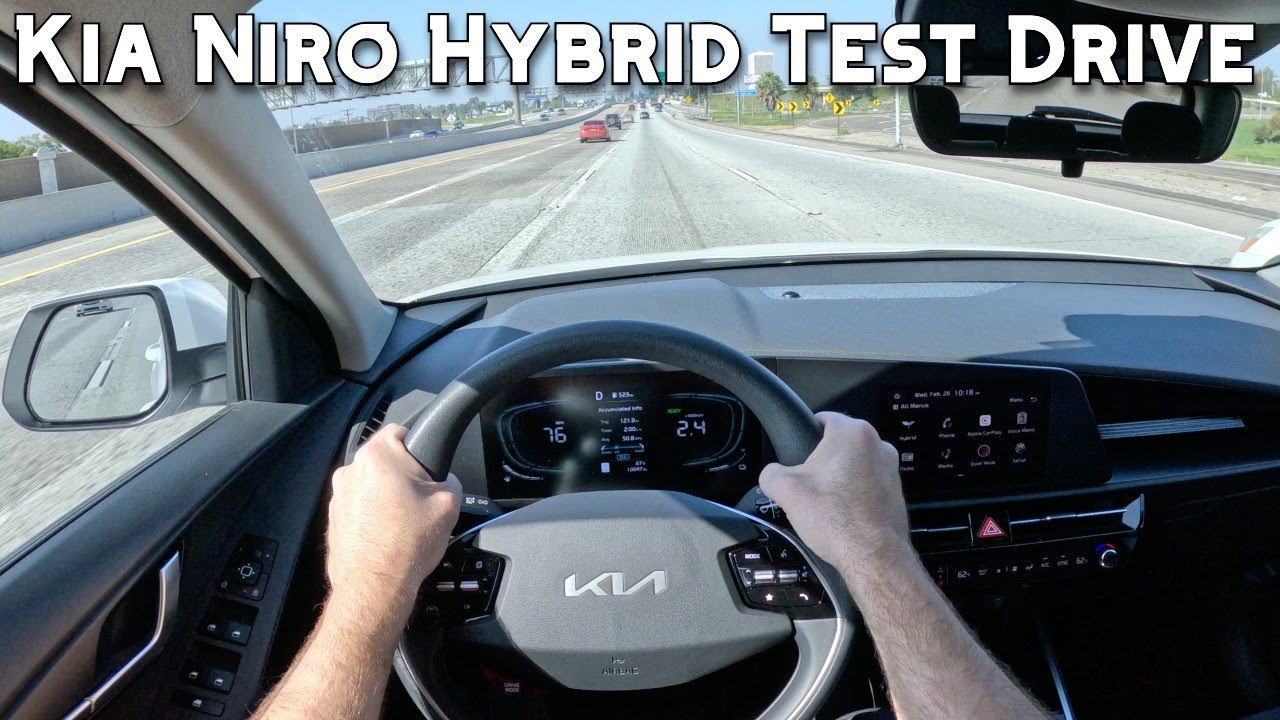 2024 Kia Niro LX Hybrid Freeway Test Drive