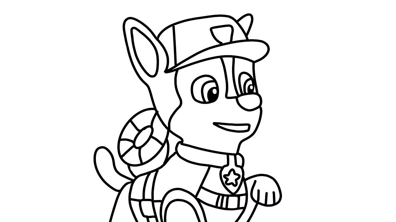 PAW PATROL // SEA PATROL // LIFEGUARD CHASE // PAW PATROL COLORING PAGES // HOW TO COLOR PAW PATROL