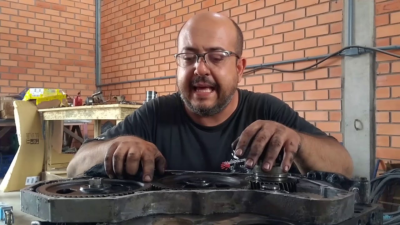 Ponto de sincronização motor Cummins 4 bta para aplicação na f350 euromec 3