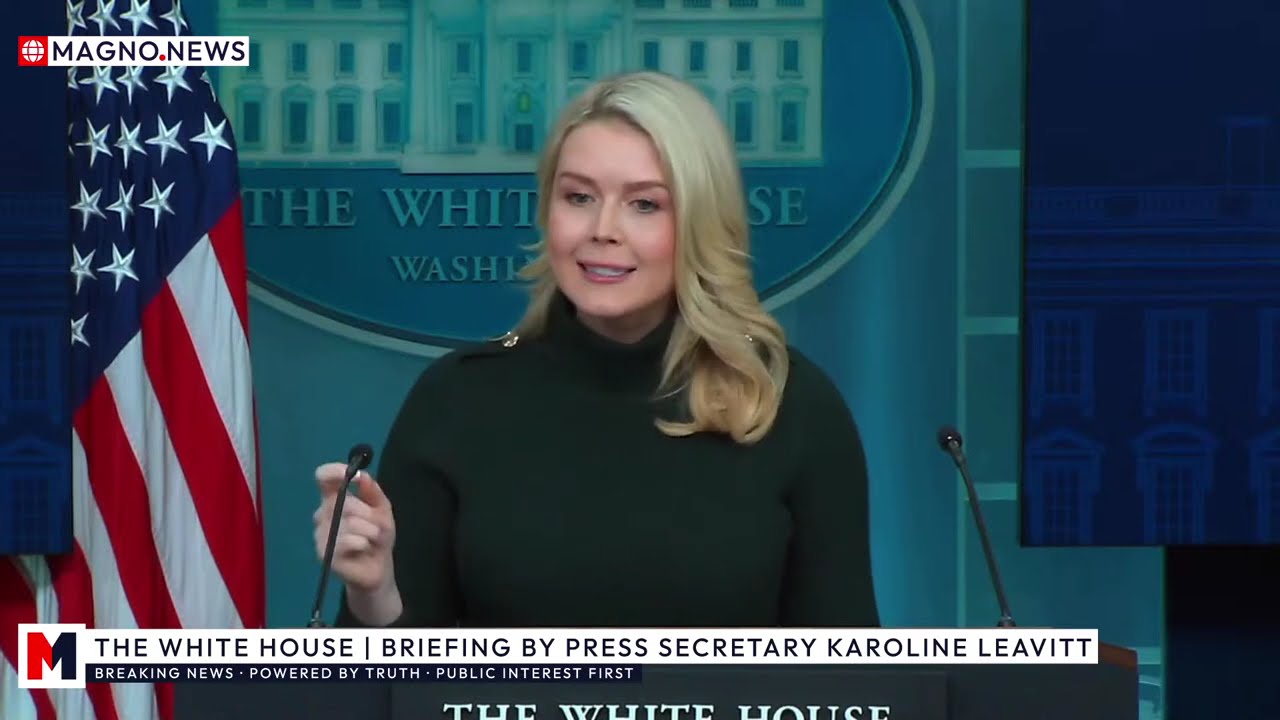 🇺🇸 Press Secretary Karoline Leavitt Faces Legacy Media Reporters at White House Briefing [LIVE]