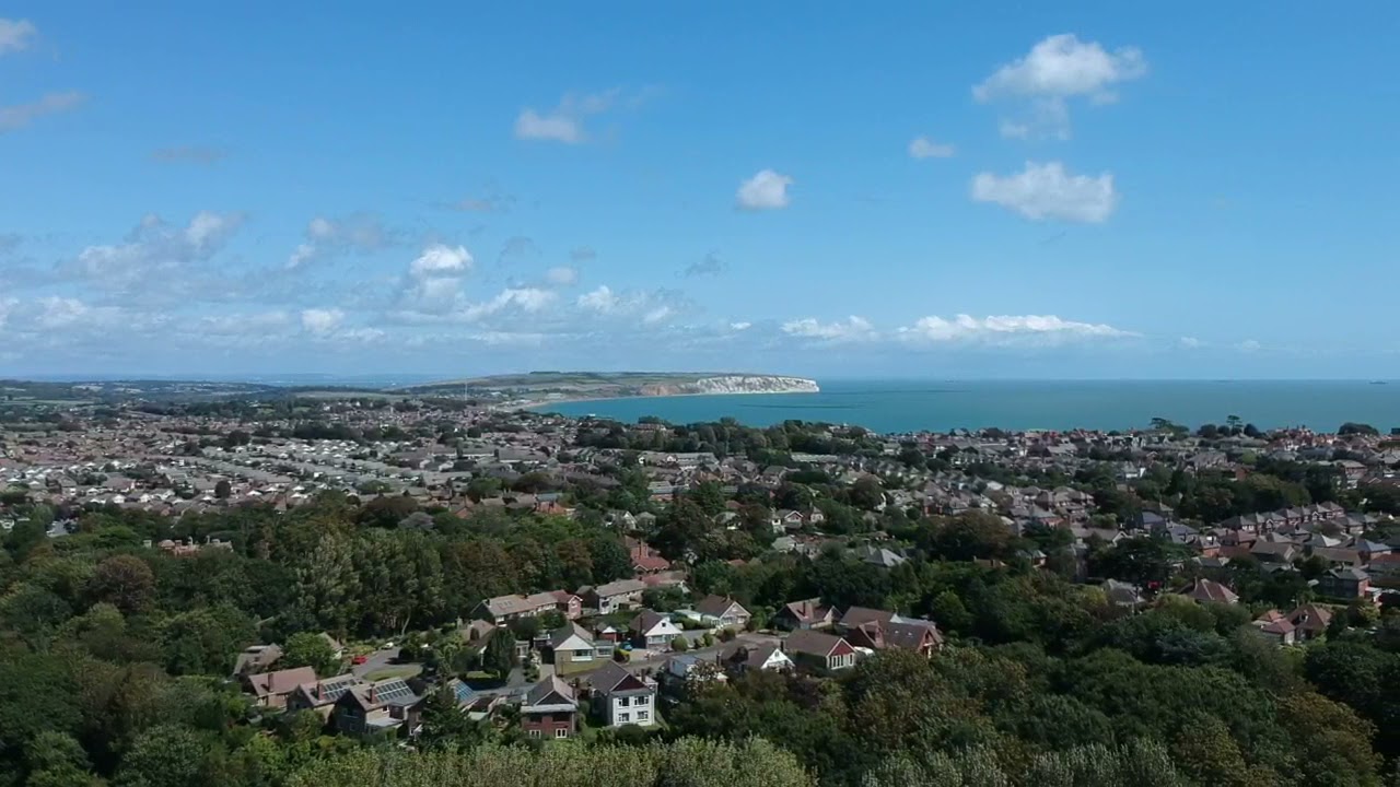 Drone view - ParkDean holiday park - Isle of White - Lower Hyde