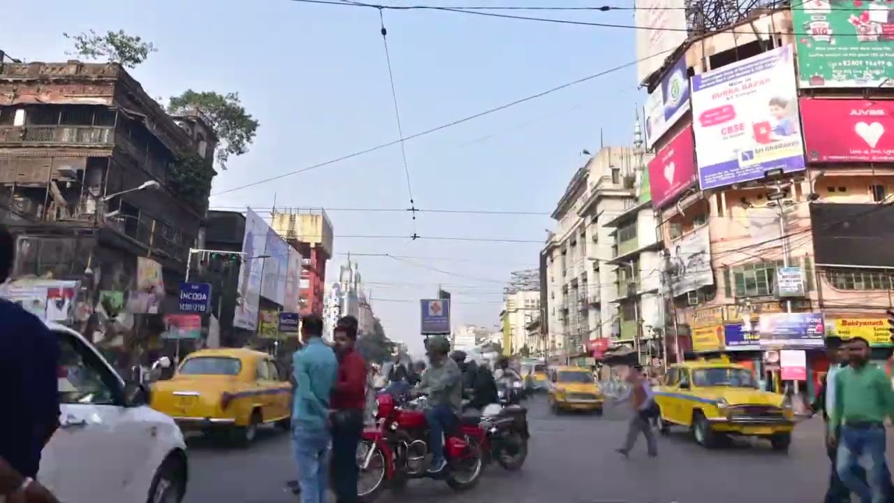 Indian road stock footage