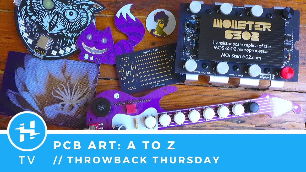 PCB Art, A to Z // #TBT