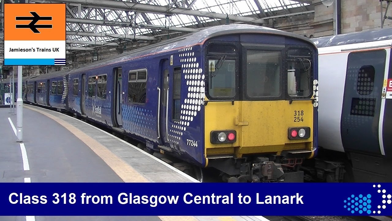 Class 318 from Glasgow Central to Lanark
