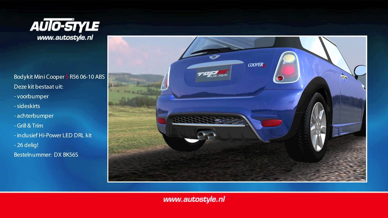 Bodykit Mini Cooper R56 S ABS 26 delig by AutoStyle