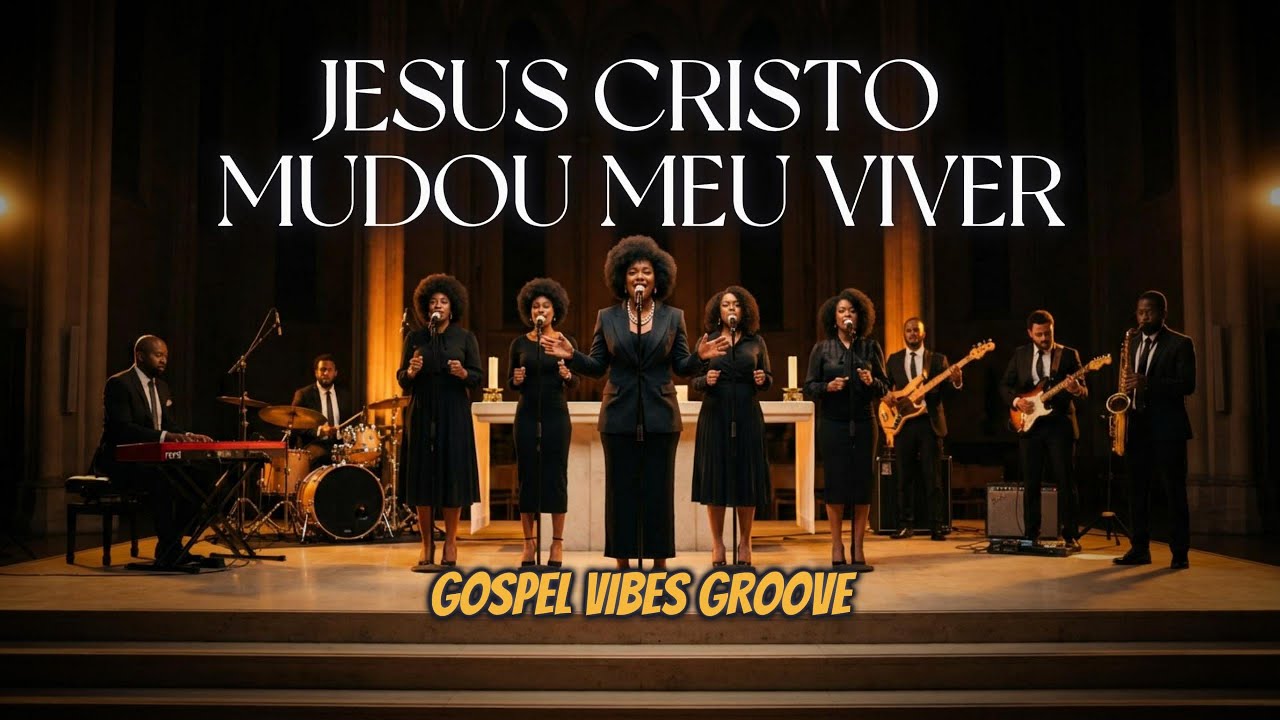 Jesus Cristo Mudou Meu Viver (da Aline Barros) Remaster Praise Soul R&B | Gospel Vibes Groove
